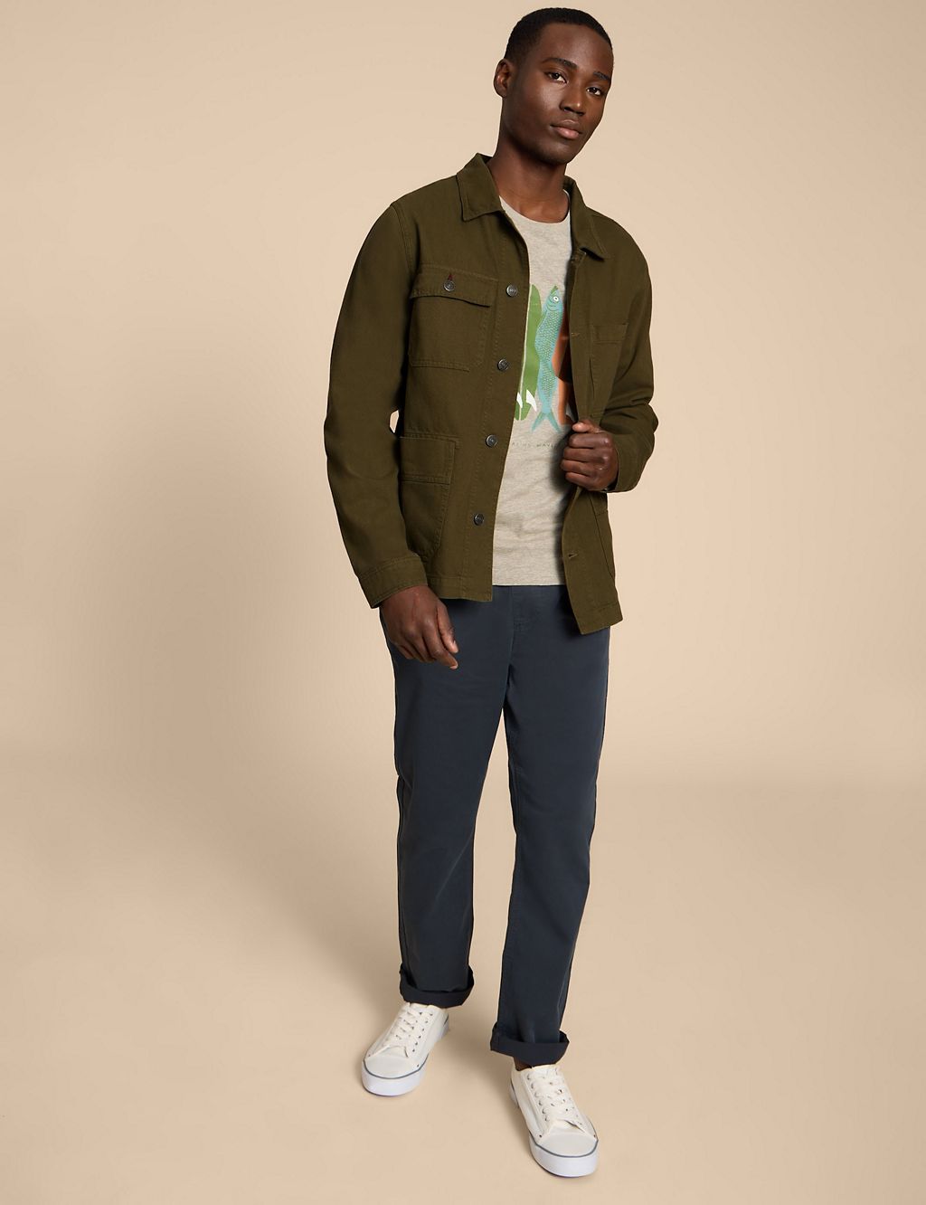 Pure Cotton Utility Jacket 4 of 6