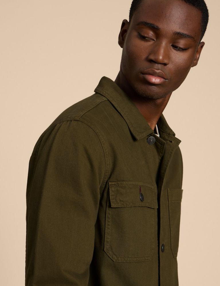 Pure Cotton Utility Jacket 5 of 6