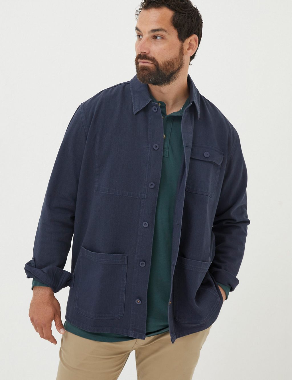 Pure Cotton Utility Jacket 5 of 5