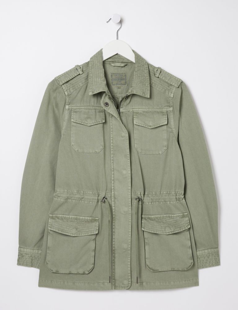 Pure Cotton Utility Jacket 2 of 5
