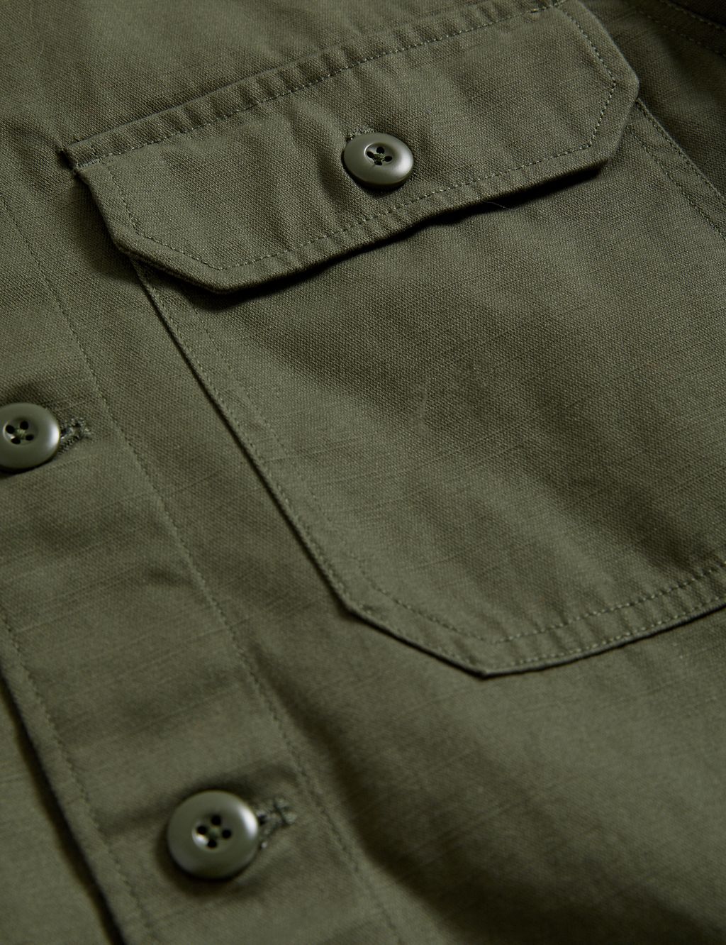 Pure Cotton Utility Overshirt 9 of 9
