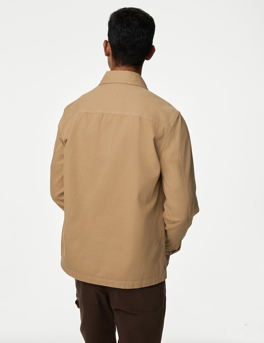 Pure Cotton Utility Overshirt 4 of 7