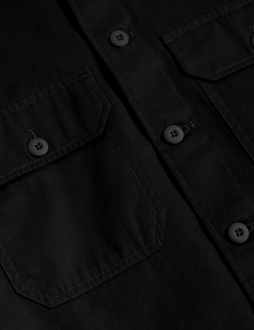 Pure Cotton Utility Overshirt | M&S Collection | M&S