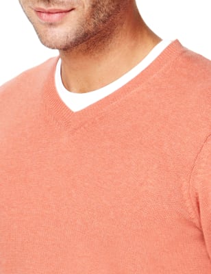m and s mens jumpers v neck