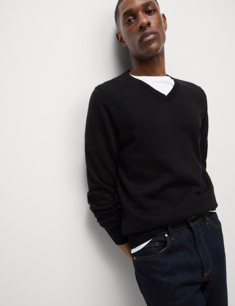 Marks and spencer cotton jumper sale