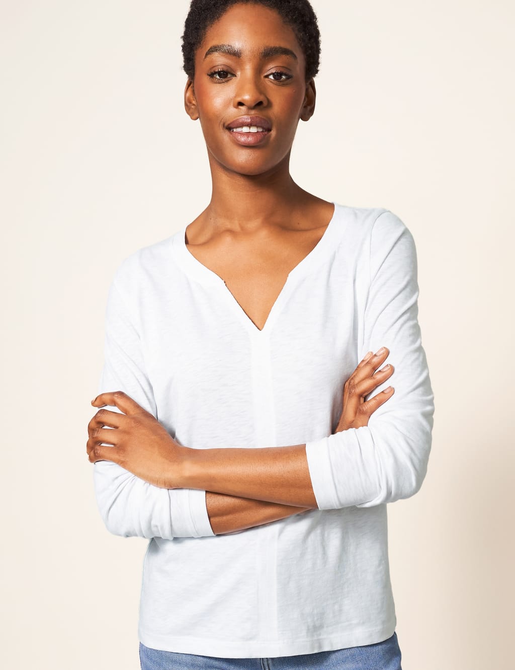 v neck t shirt long sleeve