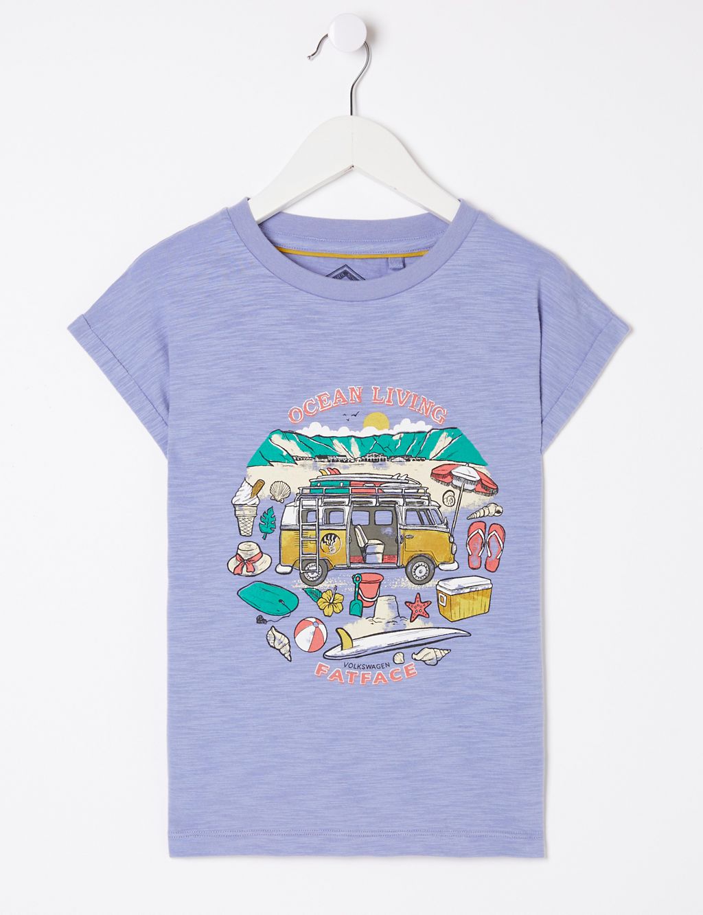 Pure Cotton VW Graphic T-Shirt (3-13 Years) 1 of 4