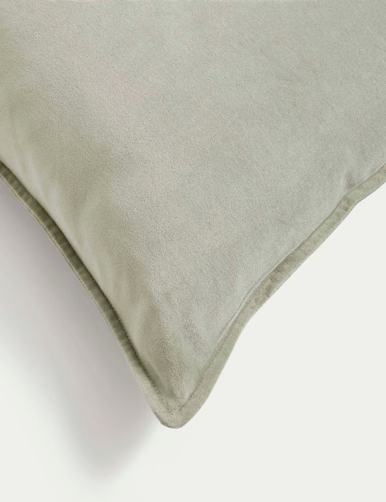 Pure Cotton Velvet Cushion 3 of 3