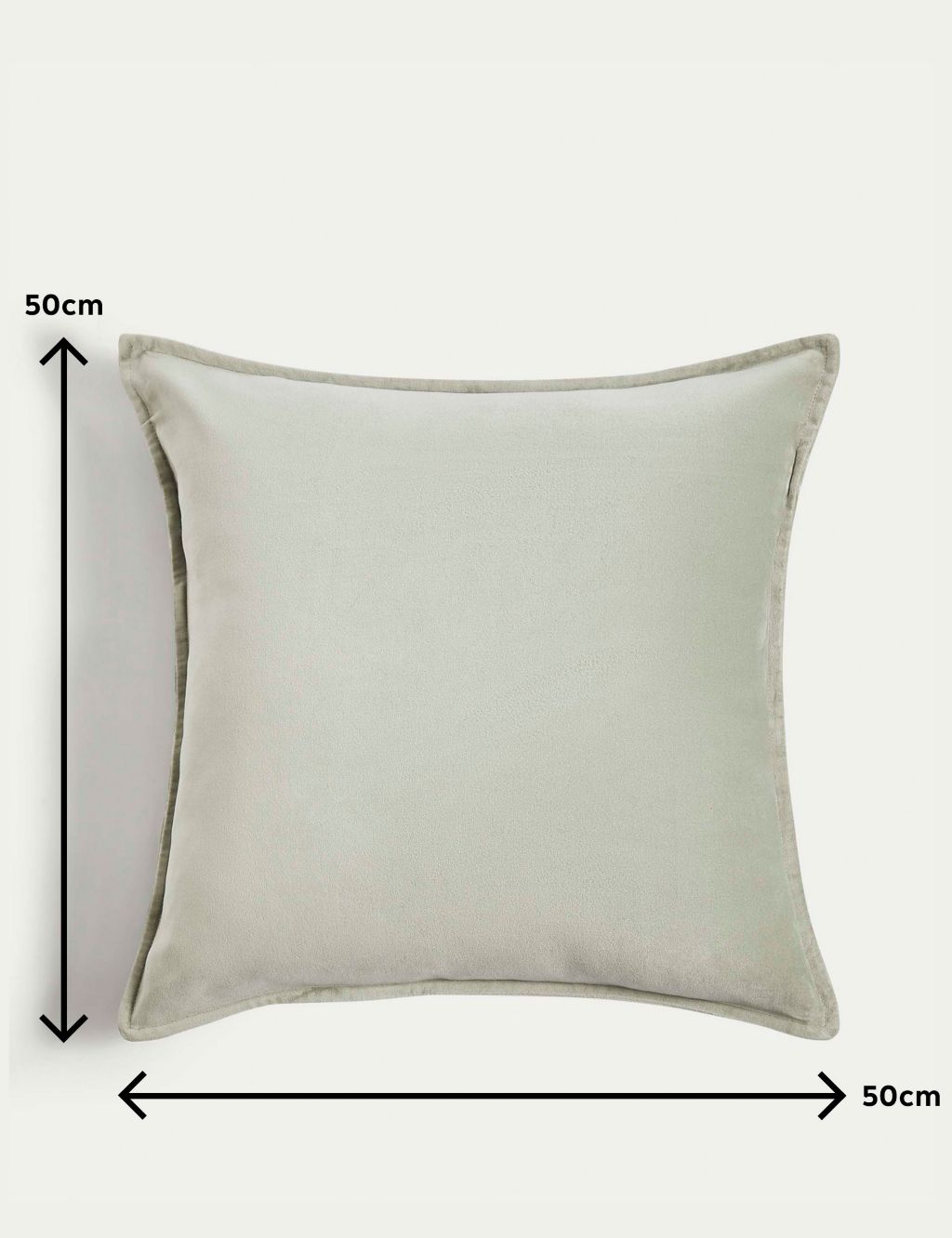 Pure Cotton Velvet Cushion 4 of 4