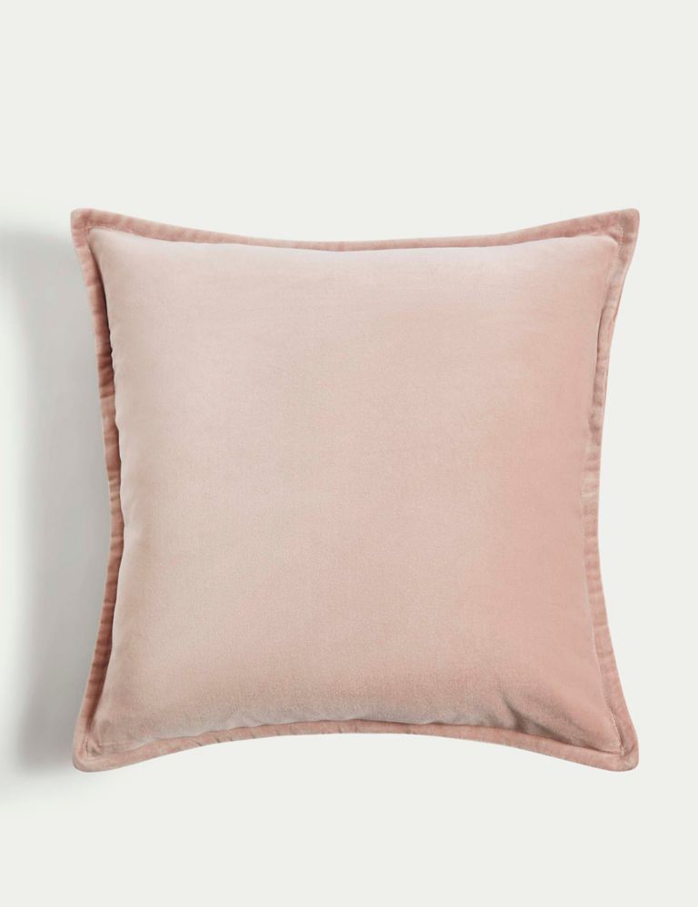 Pure Cotton Velvet Cushion 1 of 3