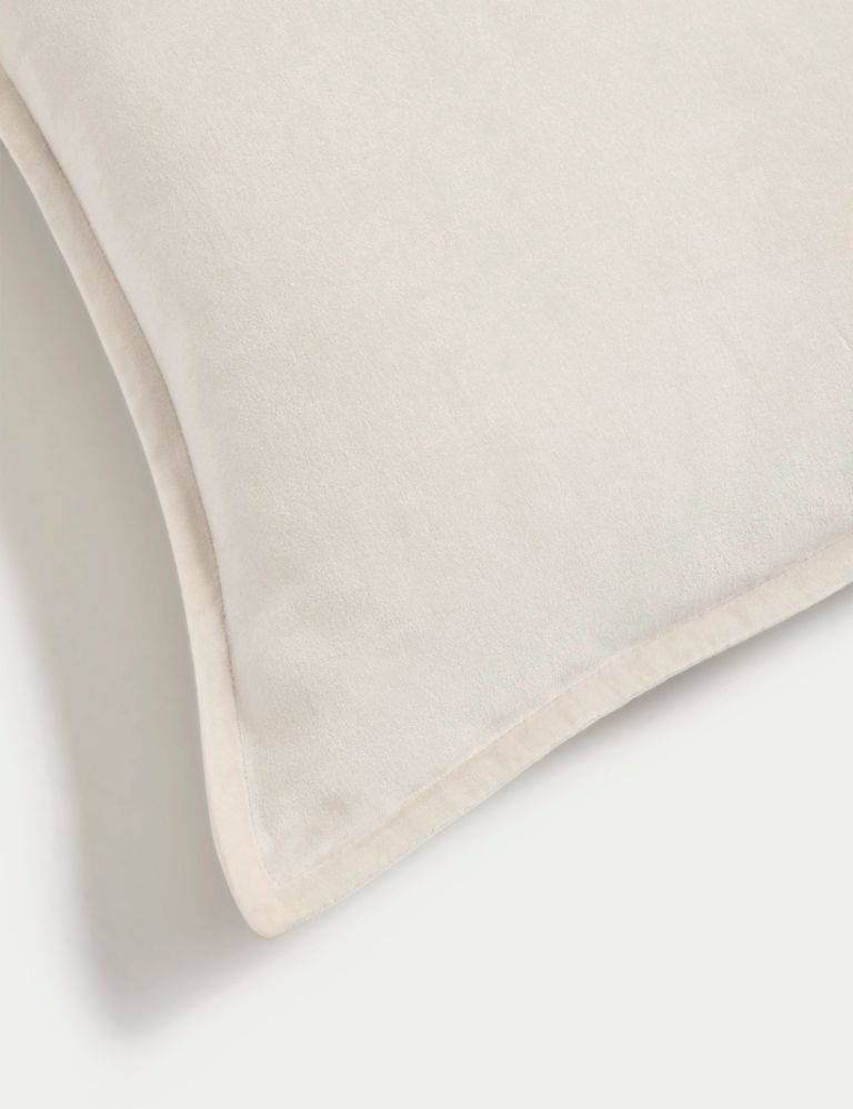 Pure Cotton Velvet Cushion 2 of 3