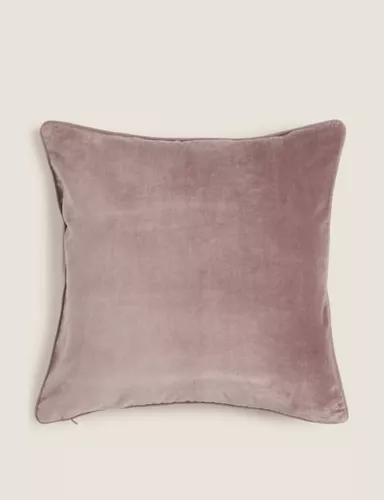 Pure Cotton Velvet Cushion 1 of 4