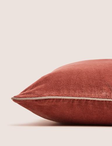 Pure Cotton Velvet Cushion 2 of 5