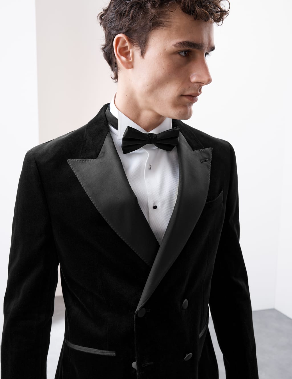 Black velvet deals dress jacket