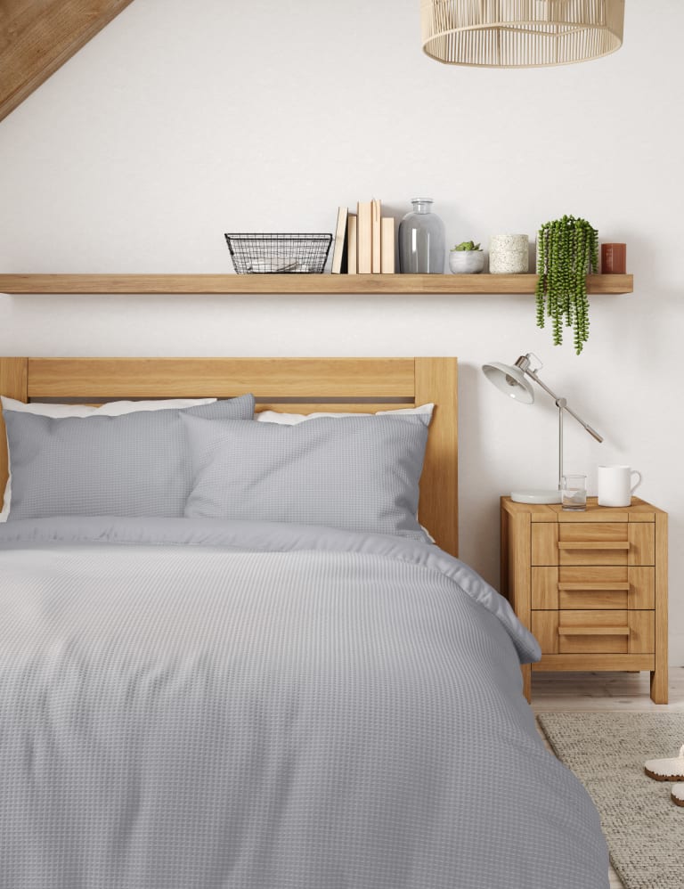 Pure Cotton Waffle Bedding Set M S Collection M S