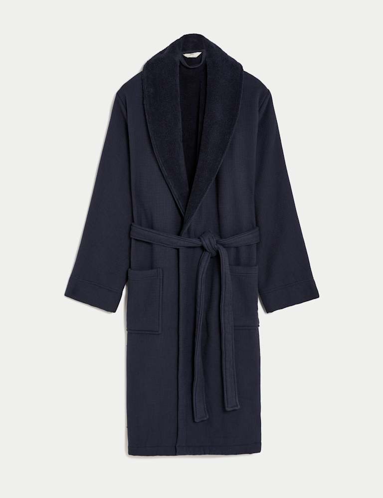 Pure Cotton Waffle Dressing Gown | M&S Collection | M&S