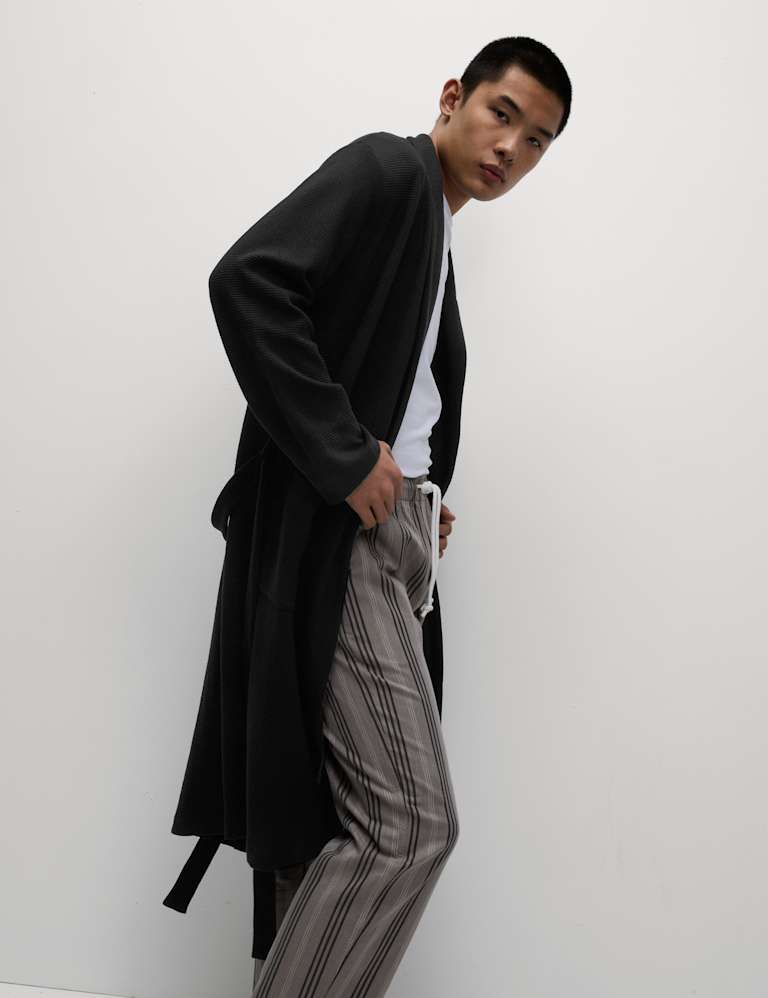 Mens towelling dressing gown m&s deals
