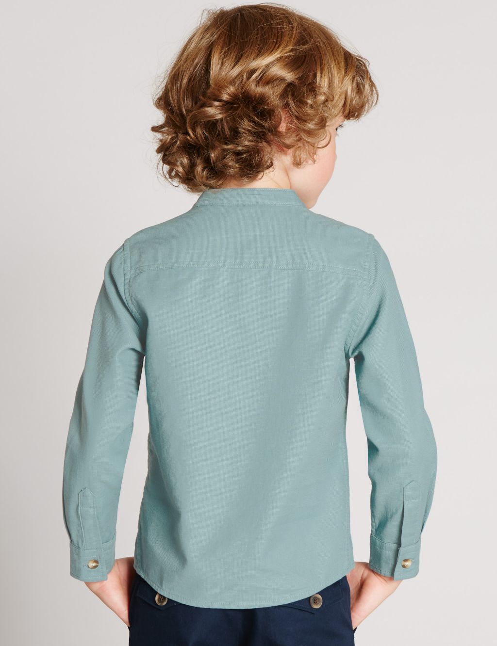 Pure Cotton Waffle Shirt (1-7 Years) 2 of 3