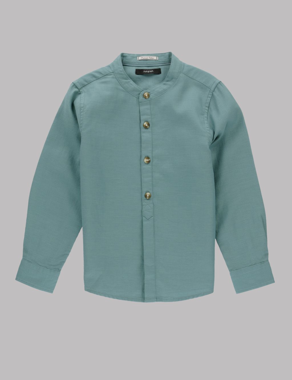 Pure Cotton Waffle Shirt (1-7 Years) 1 of 3