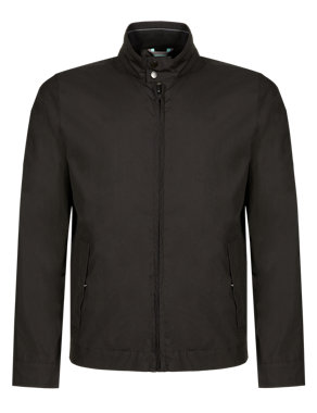 Pure Cotton Water Resistant Bomber Jacket with Stormwear™ Image 2 of 6