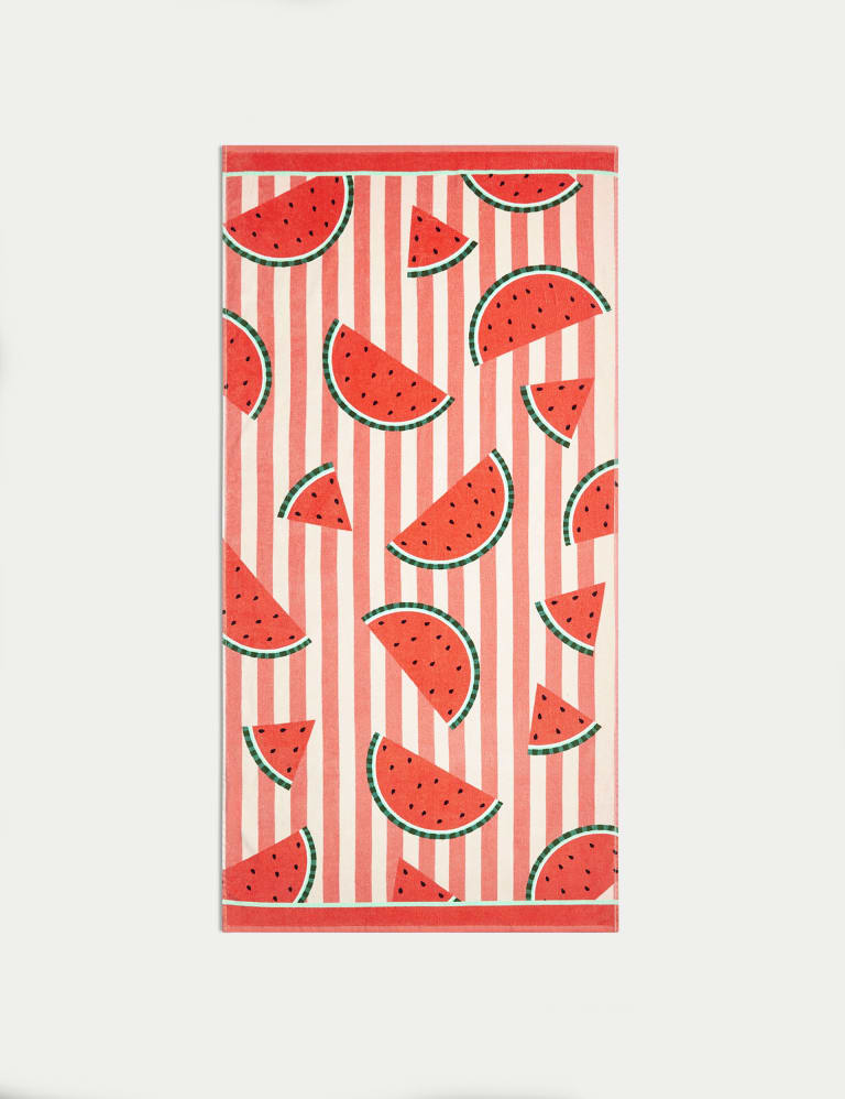 Pure Cotton Watermelon Beach Towel 1 of 6