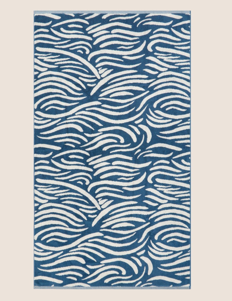M&s towels blue on sale