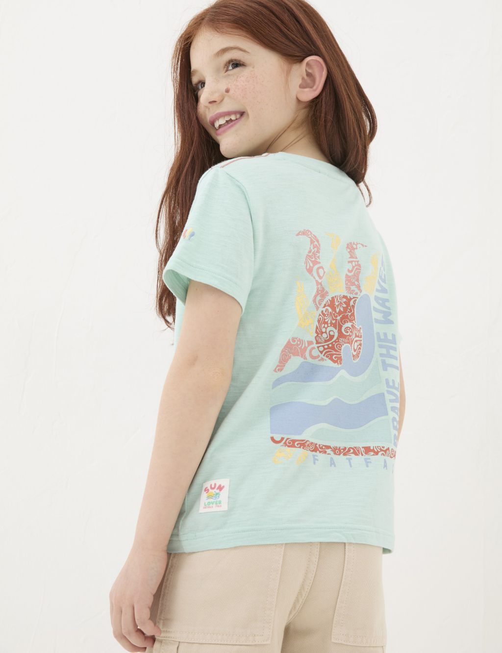 Pure Cotton Waves T-Shirt (3-13 Yrs) 2 of 4