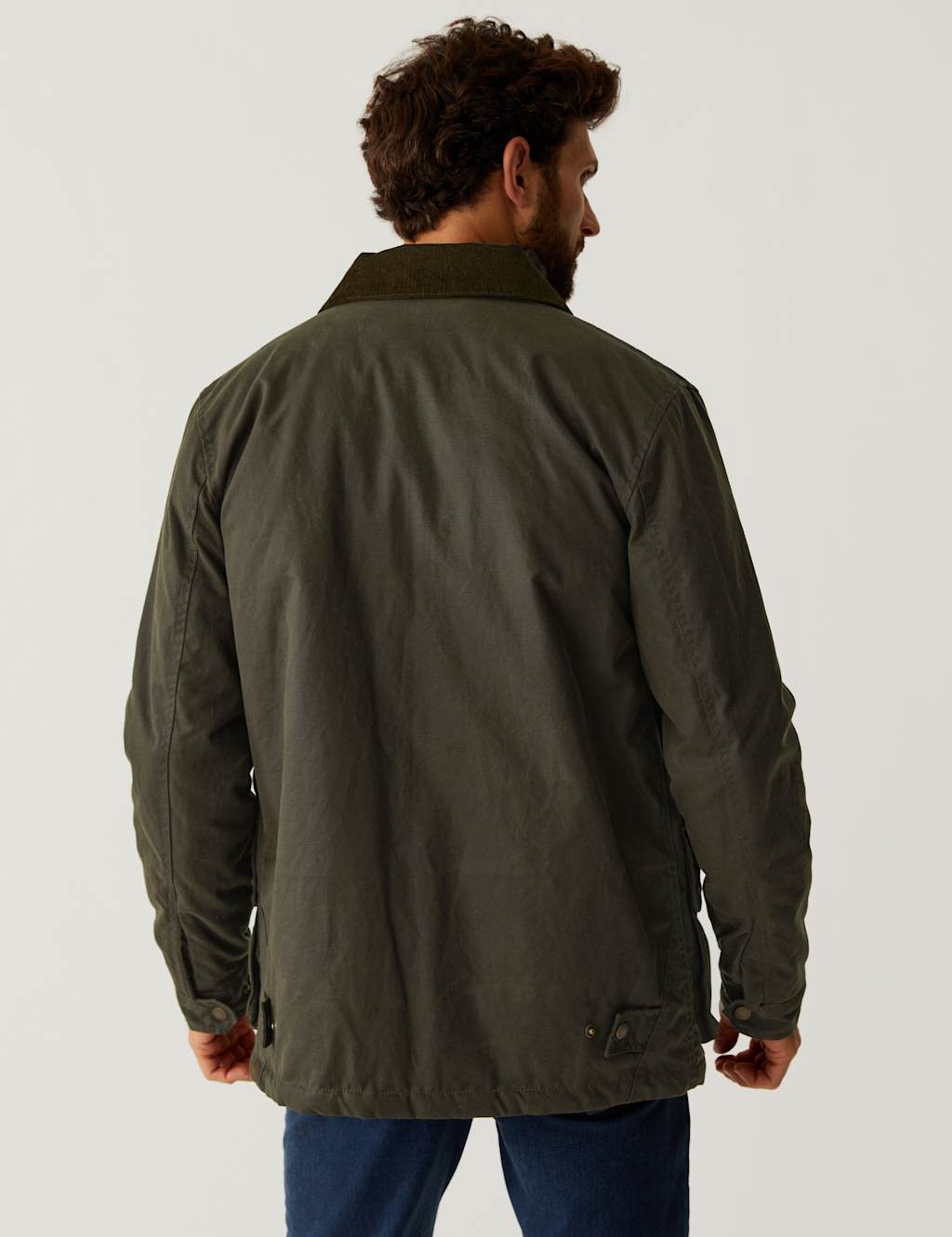 Pure Cotton Wax Jacket with Stormwear™ 5 of 7