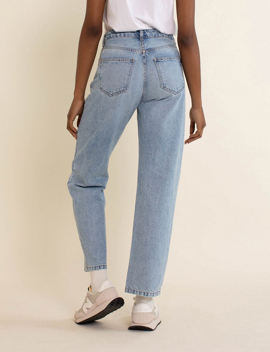 Pure Cotton Wide Leg Jeans 4 of 4