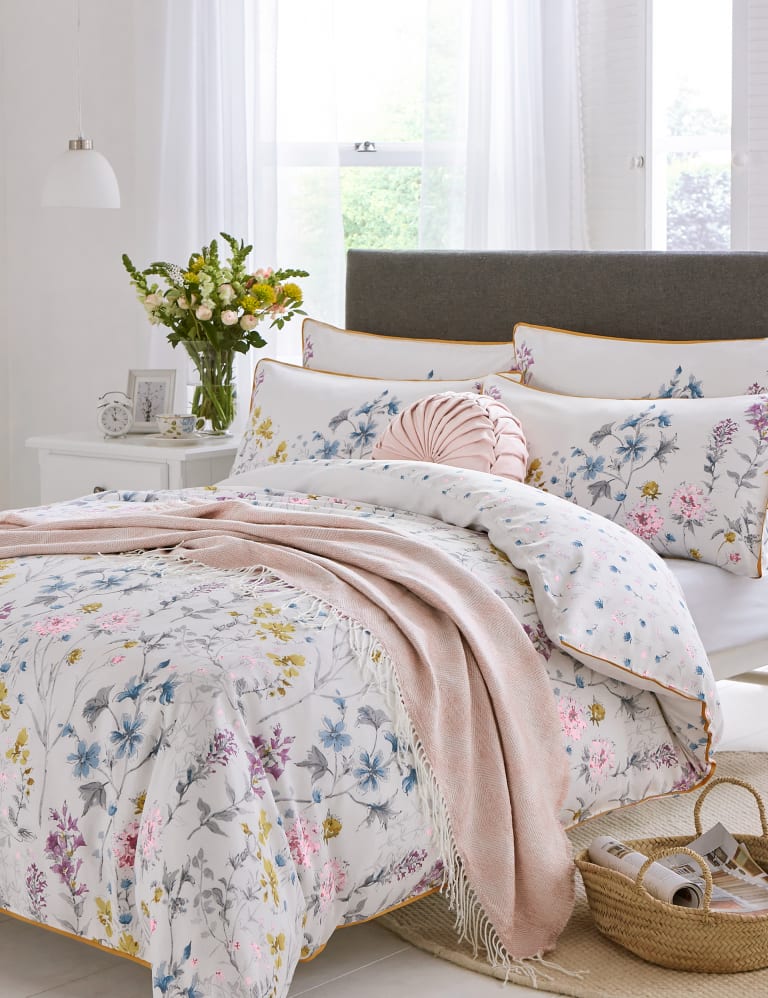 Pure Cotton Wild Meadow Bedding Set Laura Ashley M S