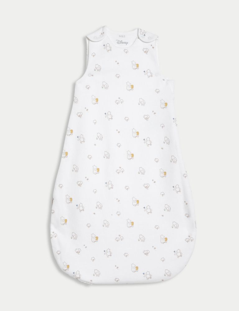 Pure Cotton Winnie the Pooh™ 1.5 Tog Sleeping Bag (0-36 Mths) 1 of 3