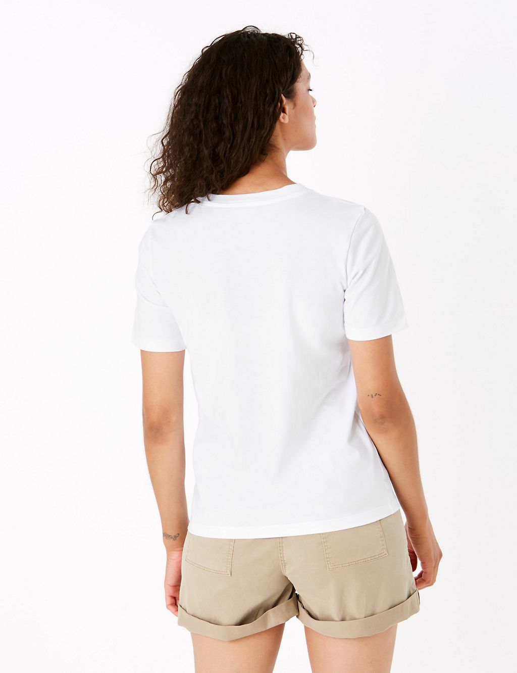 Pure Cotton Wonderful Straight Fit T-Shirt 4 of 5