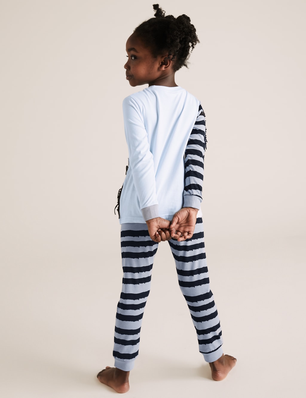 Pure Cotton Zebra Pyjama Set (17 Yrs) M&S