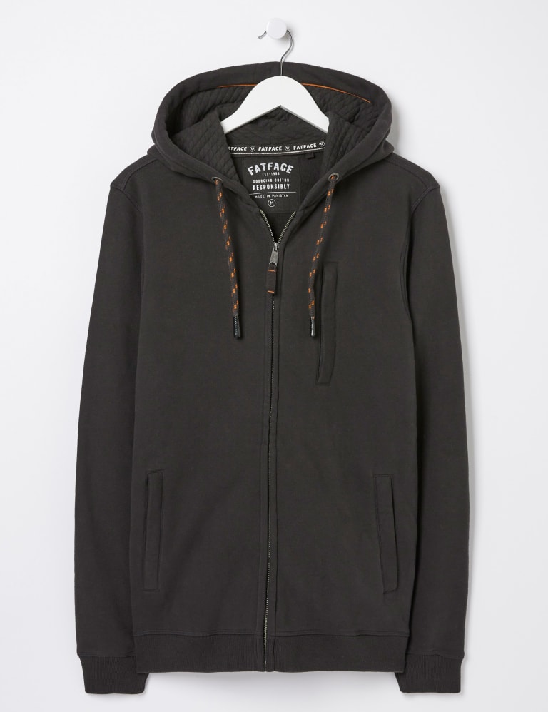 Pure Cotton Zip Up Hoodie 2 of 4