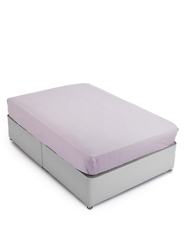 Pure Egyptian Cotton 400 Thread Count Deep Fitted Sheet Image 1 of 1