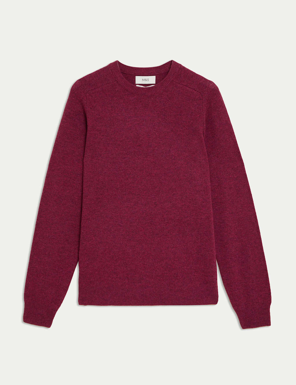 Pure Extra Fine Lambswool Crew Neck Jumper 2 of 5