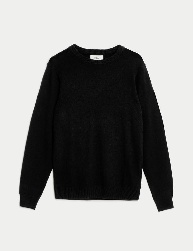 Pure Extra Fine Lambswool Crew Neck Jumper M S Collection M S