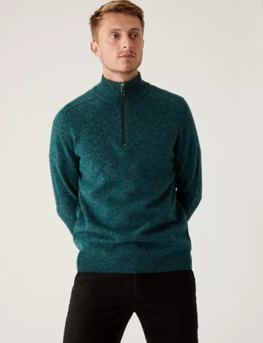 Pure Extra Fine Lambswool Jumper 3 of 5