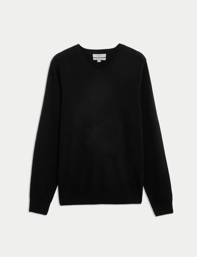 Pure Extra Fine Lambswool V-Neck Jumper | M&S Collection | M&S