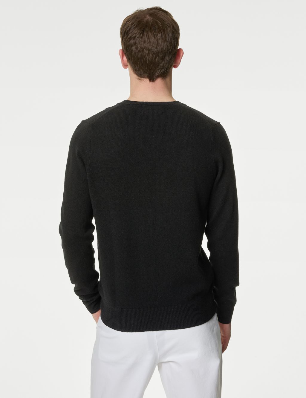 Pure Extra Fine Lambswool V-Neck Jumper | M&S Collection | M&S