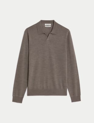 Cropped point collar pure wool cardigan, Filippa K