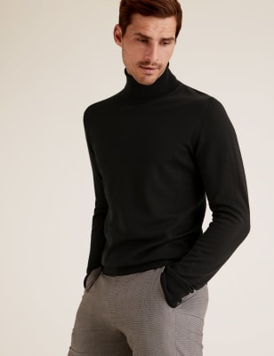 fine polo neck sweaters