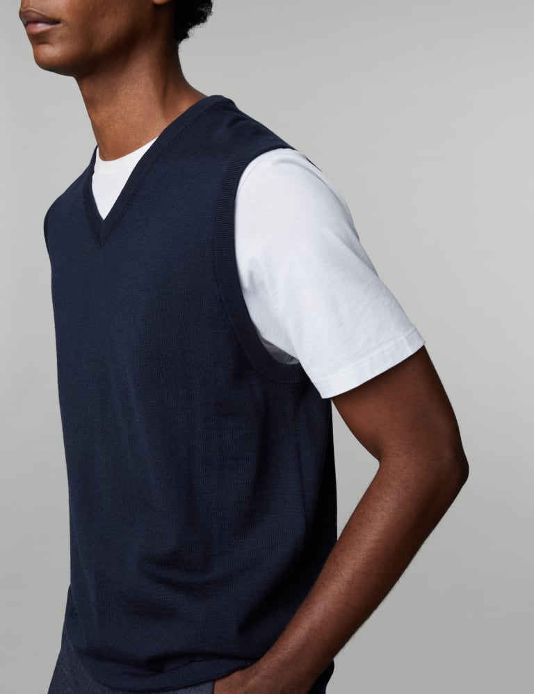 Marks and spencer best sale mens sleeveless pullover