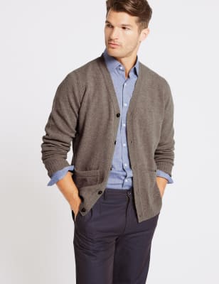 marks and spencer mens cardigans with pockets