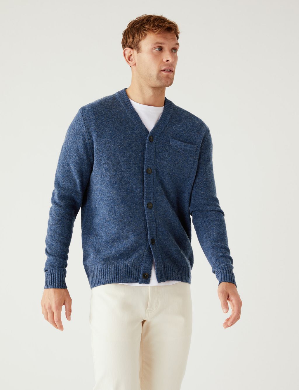 Pure Lambswool Cardigan | M&S Collection | M&S