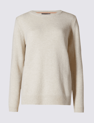 marks and spencer lambswool jumper ladies