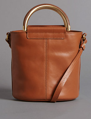 Pure Leather Shoulder Bag Image 2 of 5