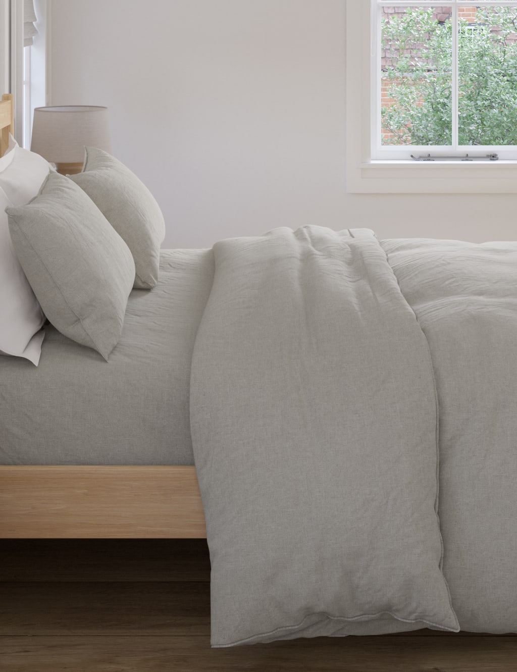Pure Linen Bedding Set M&S Collection M&S