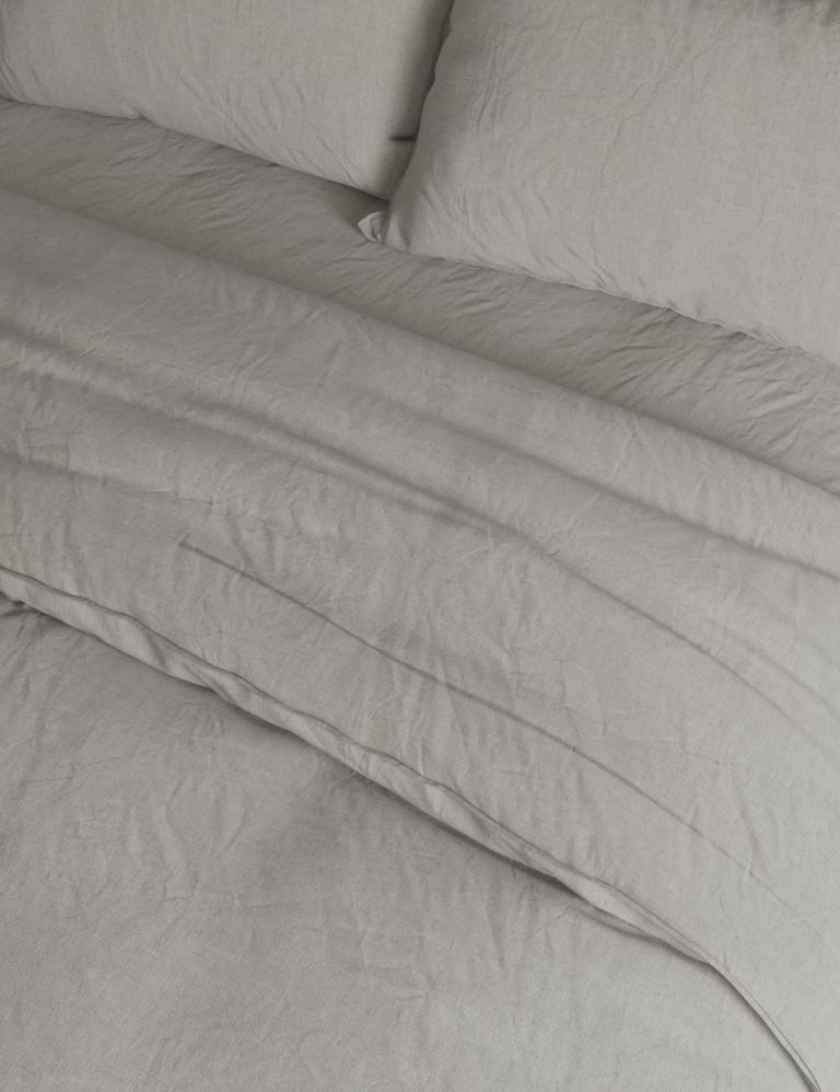 Pure Linen Bedding Set M&S Collection M&S