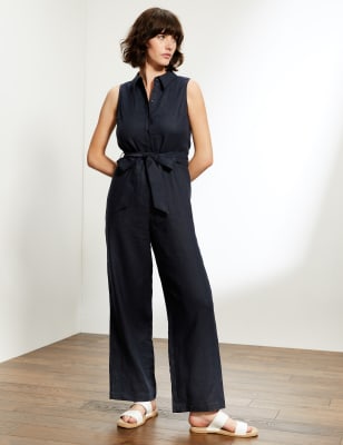 M&s cheap linen jumpsuit